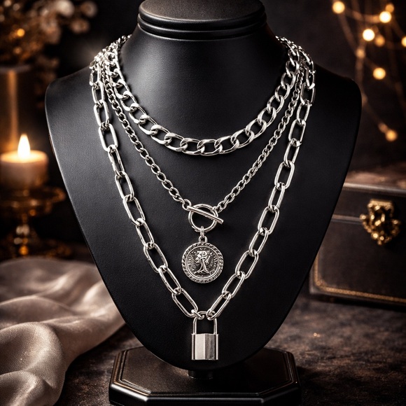 Jewelry - Aesthetic Necklace Contemporary Jewelry Bib Necklace, StatemenT NECKLACE